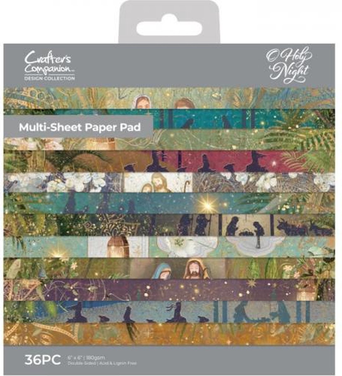 CC Design Collection - O Holy Night - Paperpad 15x15 cm